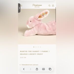 Pamplemousse Martin the rabbit